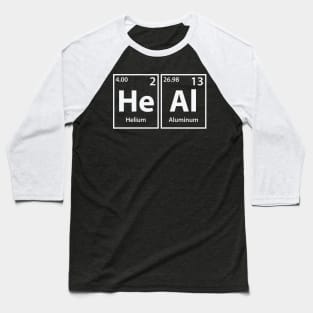 Heal (He-Al) Periodic Elements Spelling Baseball T-Shirt